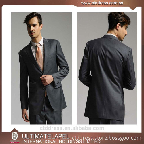two button notch lapel custom tailored sport coat with patch pocket